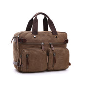 West Louis™ Casual Canvas Briefcase