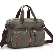 West Louis™ Casual Canvas Briefcase