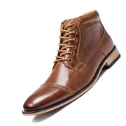 West Louis™ Chelsea Leather Boots With Zipper