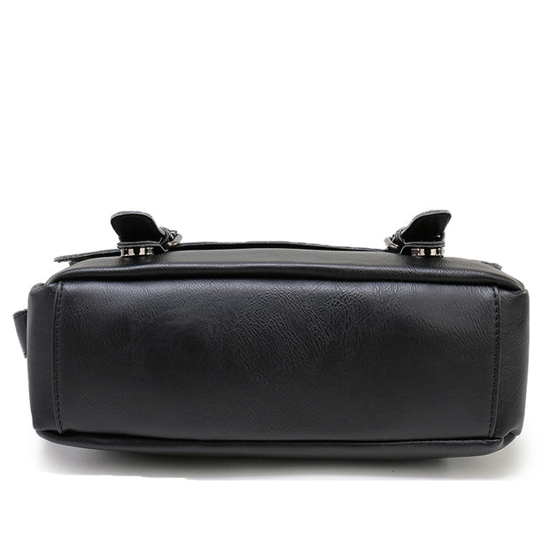 West Louis™ Shoulder Satchel PU Leather Briefcase