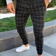 West Louis™ UK Style Plaid Joggers Pants