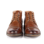 West Louis™ Casual Lace up British Style Boots